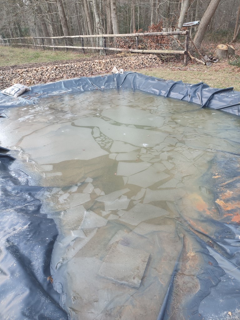 La mare se remplie petit à petit Ivan Le Roux photographie Romilly-la-Puthenaye 27