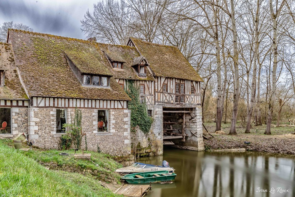 Moulin d'Andé - Moulin à eau
