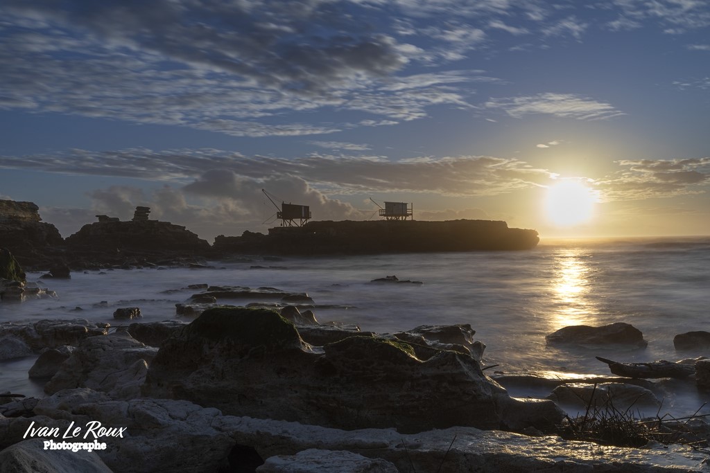 Saint-palais-sur-Mer (17) - 2022 - Canon EOS 5D Mark IV, EF 16/35mm f/4L IS USM, 35mm 6s, f/16 ISO 100  - Filtre ND1000 - Manuelle ivan le Roux Photogrpahe Pont du diable