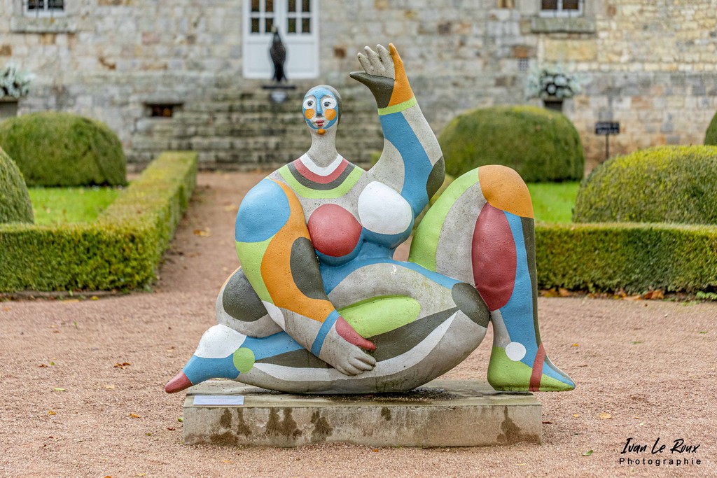 Château de Vascœuil (27) - "Odalisque" de Jacotte et Roger Capron - 2021