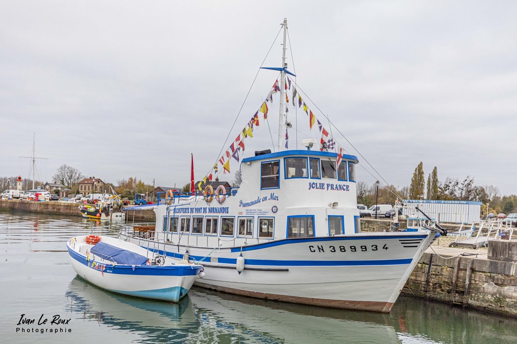 "Jolie France" dans le port d'Honfleur (14)  - 2021