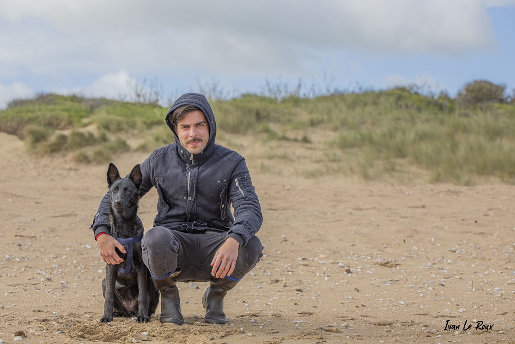 Raisa et Pablo sur la plage - 2021