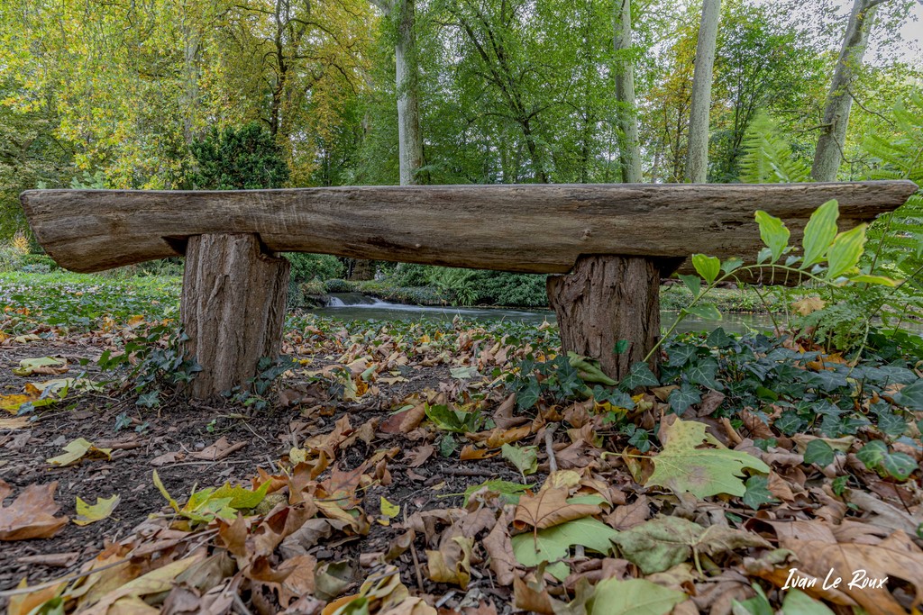 Banc Parc et jardin du Château d'Acquigny (27) - 2020