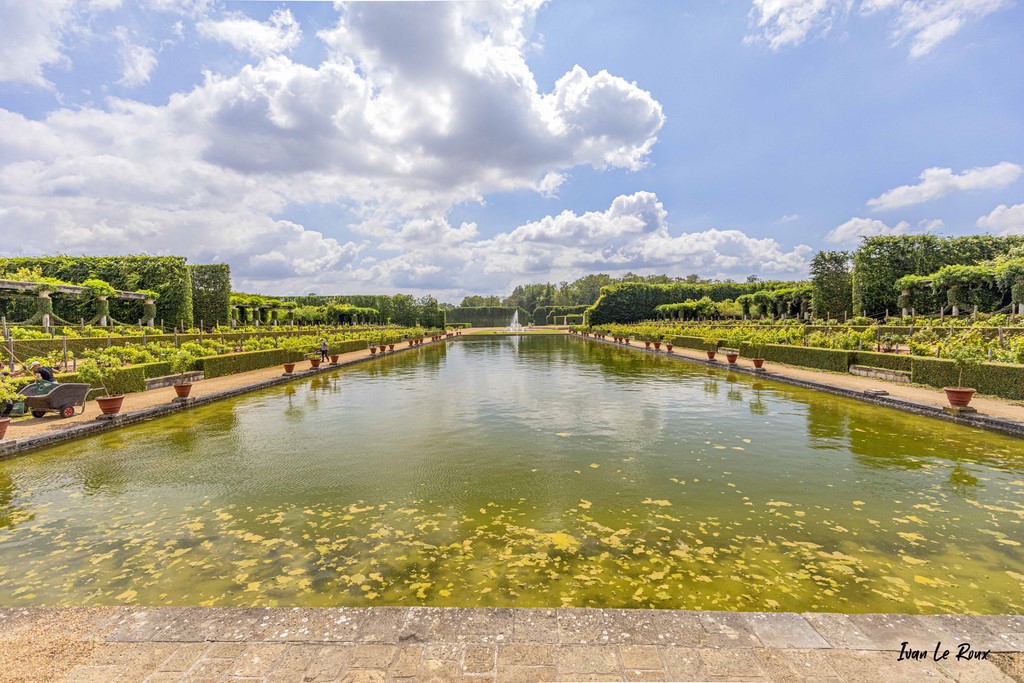 Bassin du Temple du Trésor de Léda - Château du Champ de Bataille - 2021 - Photo Ivan Le Roux