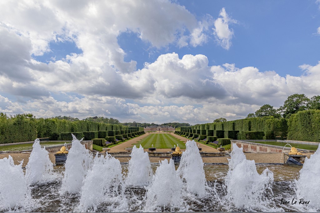 Fontaine du Château du Champs de Bataille - 2021 - Photos Ivan Le Roux