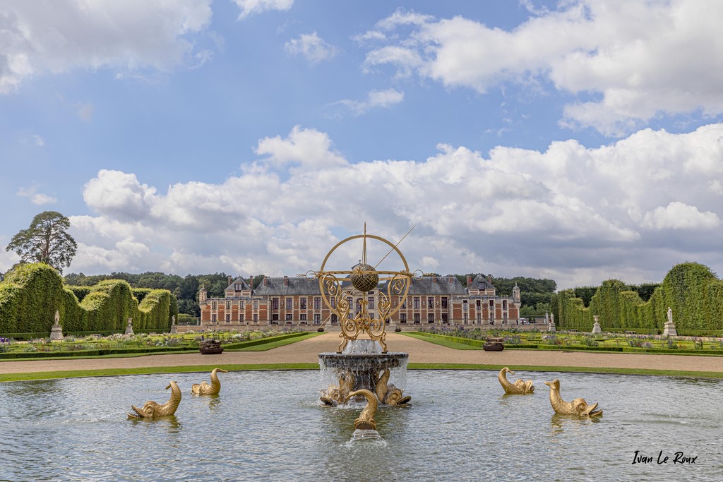 Parc et bassin du Château du Champ de Bataille - 2021 - Photo Ivan Le Roux Normandie