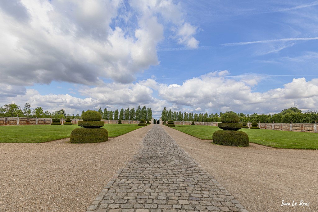 L'échiquier du Parc Château du Champs de Bataille - Sainte-Opportune-du-Bosc (27) - 2021 - Photo Ivan Le Roux