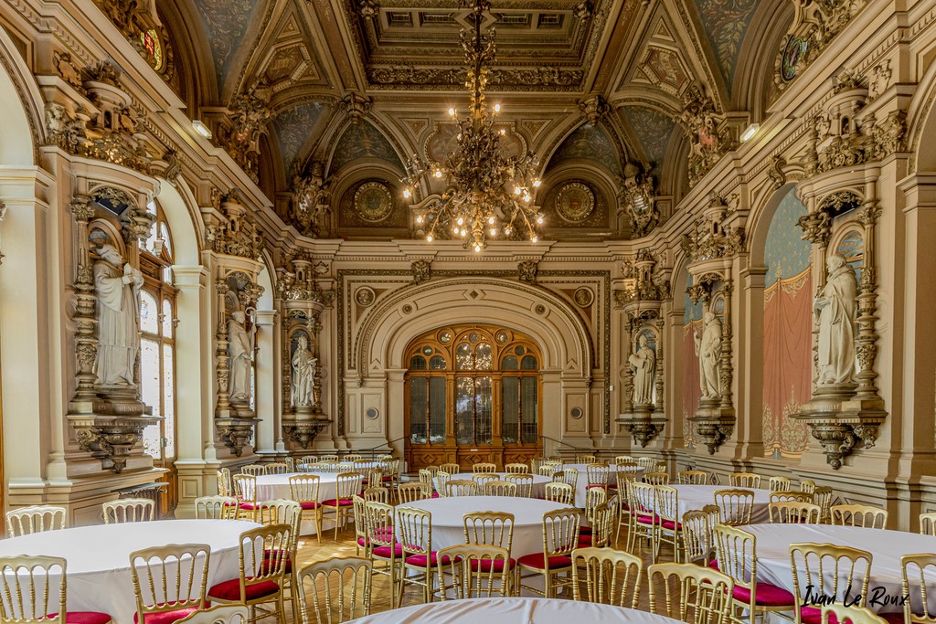 Salle de réception du Palais Bénédictine de Fécamp (76) - 2021