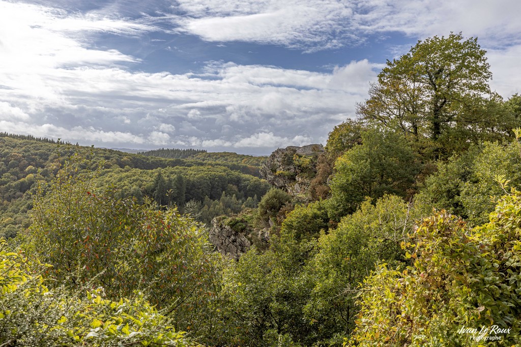 La Roche d'Oëtre - ST-Philibert-sur-Orne (61) -  Suisse Normande - 2022 -Canon EOS 5D Mark IV, EF 16/35mm f/4L IS USM 35 mm, 1/100s, f/7.1, ISO 100,  Priorité ouverture Ivan Le Roux Photo restaurant le cailloux Normandie