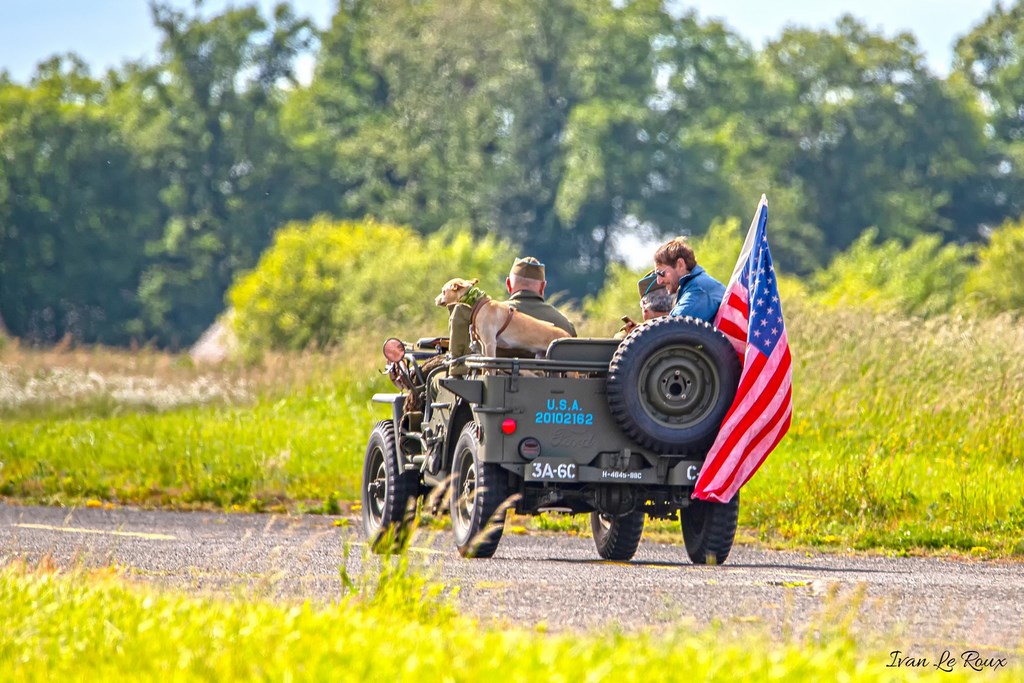 Commémorations du débarquement - Saint-André-de-L'Eure (27 - Normandie) -  2019