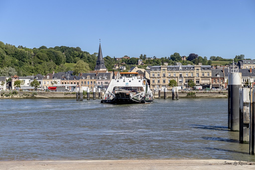 Traversée de la Seine - Bac de Duclair