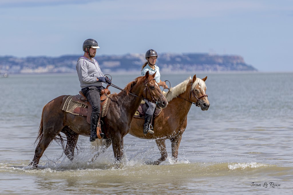 Benoît et  Summer, Jessica et Candy Schirley - Villerville (14)