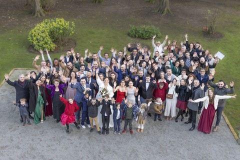 Mariage Déborah & Cyril - 2023 Photo de groupe Ivan Le Roux