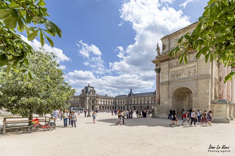 Arc de Triomphe du Caroussel - Jardin des Tuilerie - Paris - 2022 - Photo Ivan Le ROuxArc de Triomphe du Caroussel - Jardin des Tuilerie - Paris - 2022